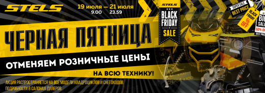 "ЧЕРНАЯ ПЯТНИЦА" от STELS